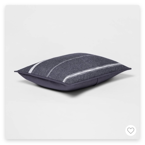 Threshold Striped Flannel Standard Sham - Picture 3 of 6